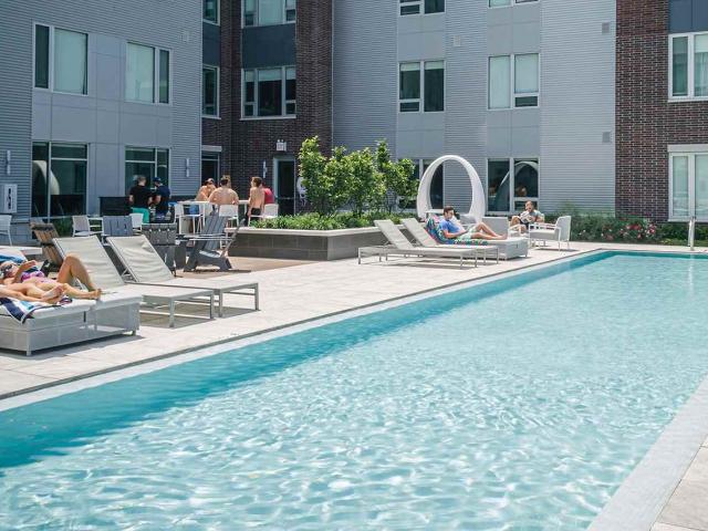 The Quarter 2 Bedroom Apartment for Rent at 2550 Detroit Ave, Cleveland, OH 44113 Ohio City