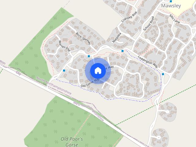 The Round, Mawsley, NN14