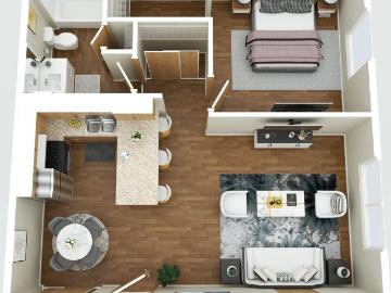The Reserve on Southtowne Il 1 Bedroom Apartment for Rent at 407 335, 339, 407 Southtowne Dr South Milwaukee, WI 53172