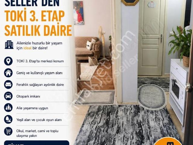 The World Seller'den Toki 3. Etapta Göl Manzaralı Daire