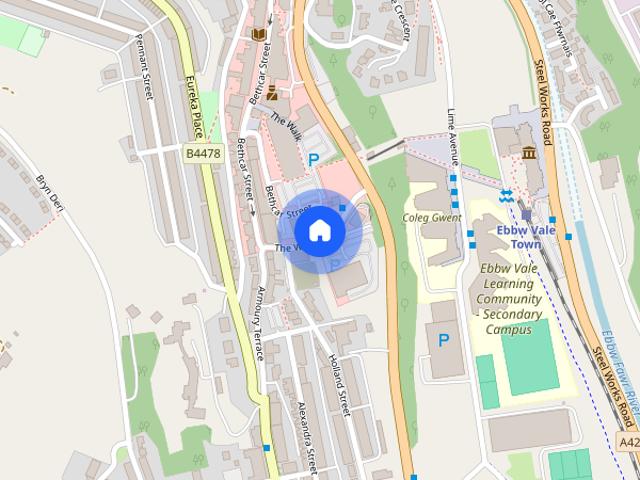 The Walk, Ebbw Vale, NP23