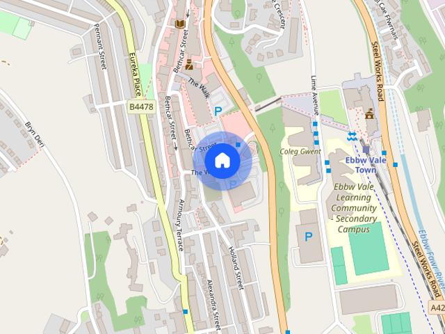 The Walk, Ebbw Vale, NP23