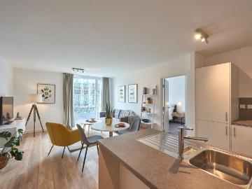 The Wullcomb, 93 Highcross Street. 2 bed flat to rent £1,490 pcm £344 pw