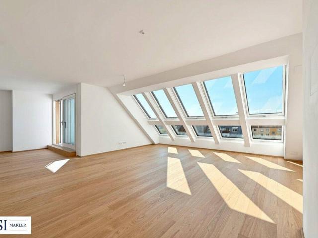The Temptation: Einzigartige Dachgeschoßwohnung mit großen Freiflächen