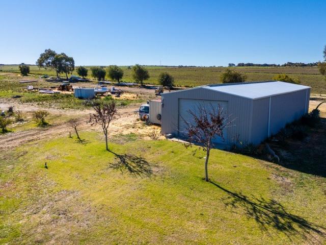 THE ULTIMATE SHED AND HOBBY FARM READY FOR YOUR DREAM HOME