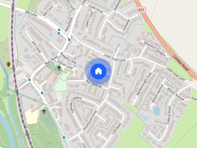 The Uplands, Stafford, ST18