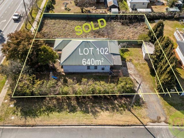 The vacant lot now SOLD!