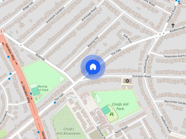 The Vale, Golders Green, NW11
