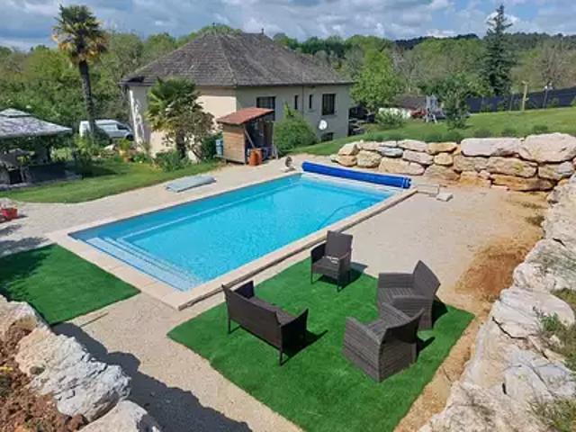 Thédirac 46150 Achat / Vente maison 7 pièces t7 piscine