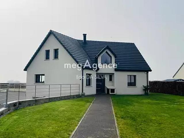 Thieulloy l'Abbaye 80640 Achat / Vente maison 5 pièces t5 terrasse cave