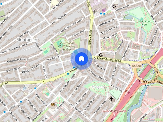 Third Floor Flat, 159 Ashley Road, Montpelier, Bristol, Bristol
