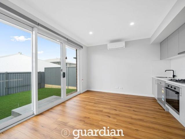 This modern property at 16a Giovanni Street, Oran Park NSW 2570 offers a perfect blend of natural light and family friendly design