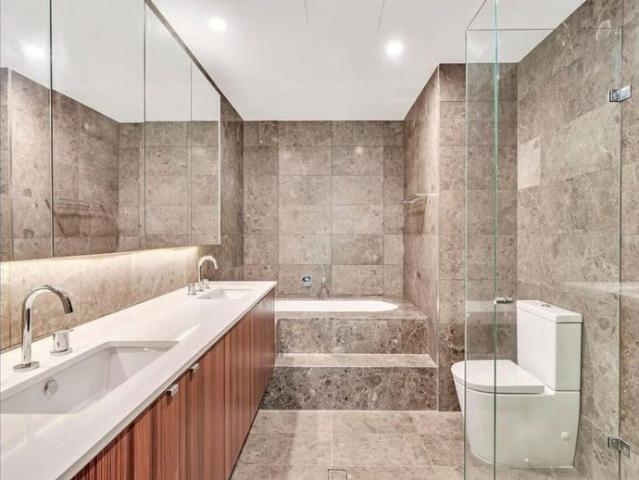 This luxury brand new apartment boasts generous living