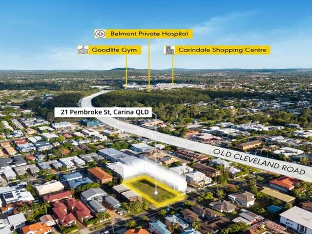 This Rare DA and BA Ready site in Carina BCC being Auctioned