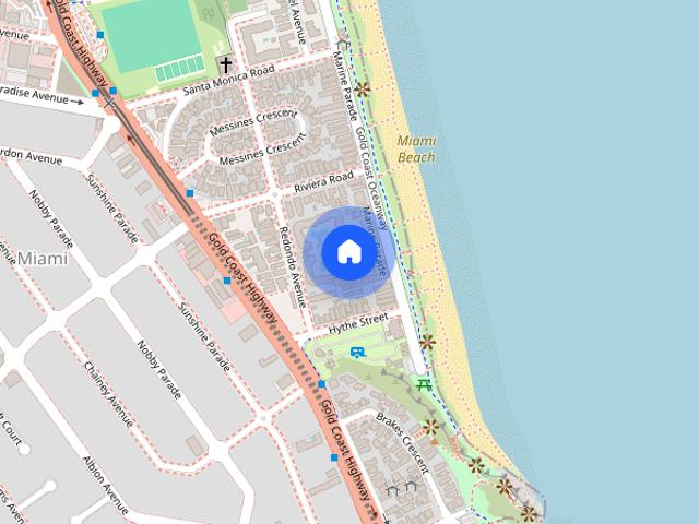 Two Bedroom Beach Side Unit 100m to the Beach