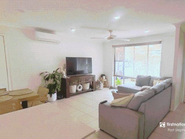 Three bedroom family home with large backyard