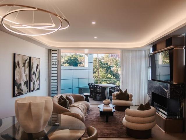 Three bedroom residence in a new building in Neutral Bay premium interiors, luxury furnishings, and double parking $3,700/wk furnished inc bills