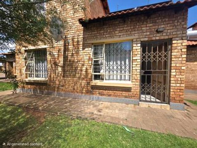 three bedroom & two bathroom townhou.