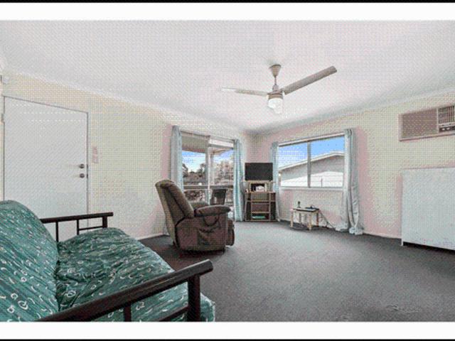 Three bedrooms with Large rumpus room, four secure garage
