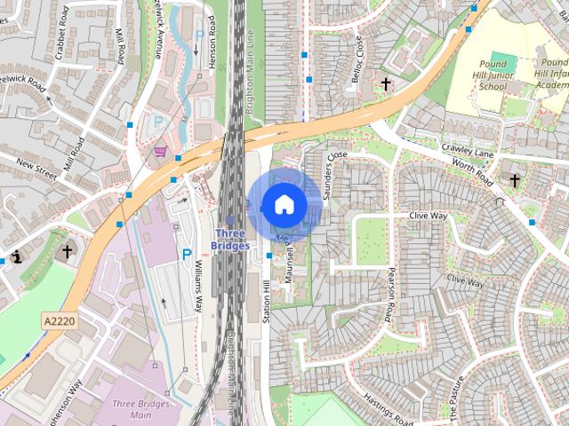 Three Bridges, Crawley, West Sussex