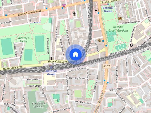 Three Colts Lane, London, E2