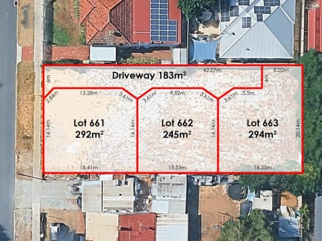 THREE LOTS, ONE FANTASTIC LOCATION!