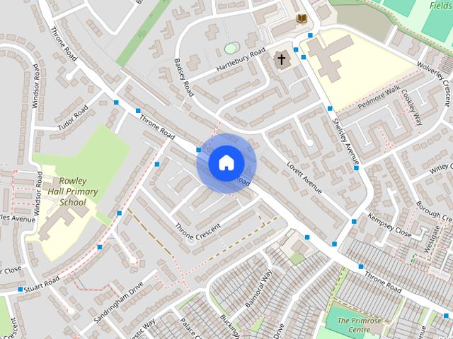 Throne Road, Rowley Regis