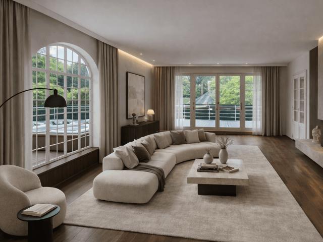 Thronen statt wohnen saniertes Penthouse, 77 m2 Terassenflächen, vis à vis Schreiberweg und Weinberge mit Wienblick