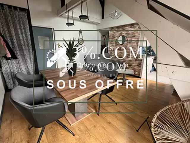 Thumeries 59239 Achat / Vente appartement 2 pièces t2 au dernier étage
