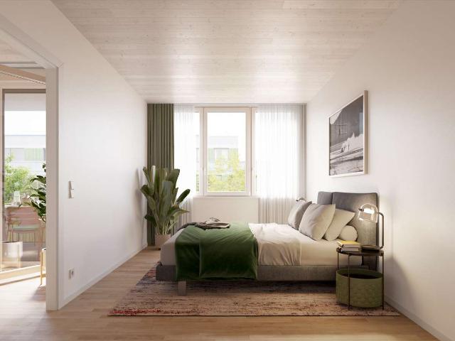 Timber Living Einladende 2 Zimmer Wohnung