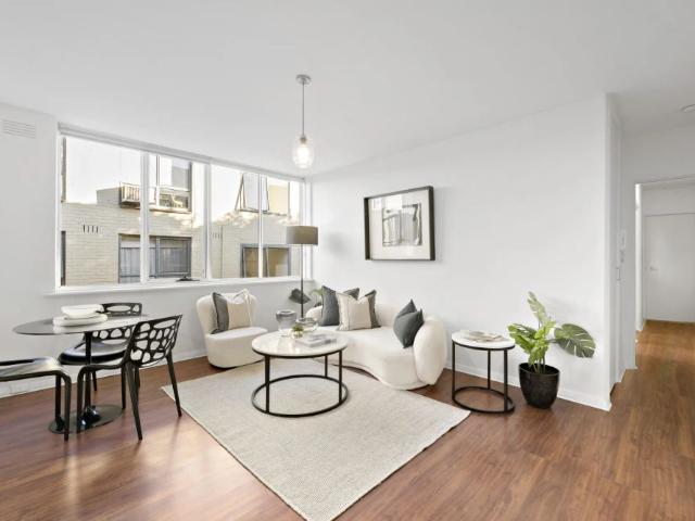 Timeless 2 Bedroom Hawksburn Apartment with Security, Balcony & Prime Location