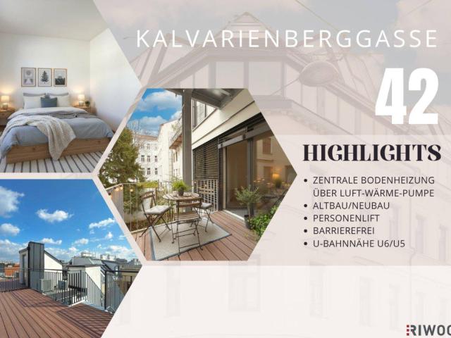 TINY APARTMENT mit Terrasse komplett in den Innenhof gerichtet | LUFT WÄRME PUMPE