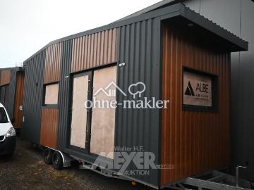 Tiny House Doppelloft auf Stahlchassis mit Straßenzulassung
