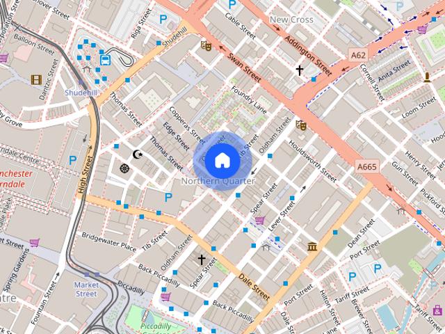 Tiber Place, 27 29 Tib Street, Northern Quarter, Manchester, M4 1LX