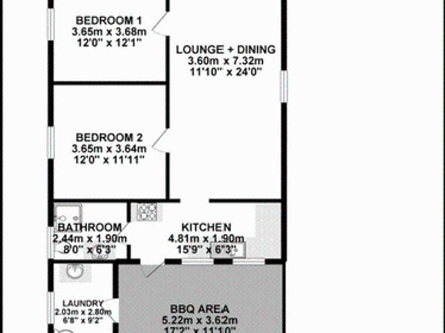 Tidy 2 Bedroom Home