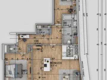 Etagenwohnung kaufen in Gemeinde Perchtoldsdorf - Terrasse