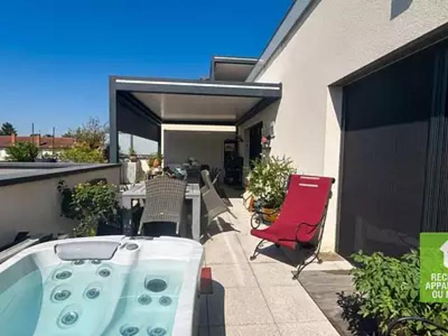Tignieu Jameyzieu 38230 Achat / Vente appartement 4 pièces t4 terrasse cave