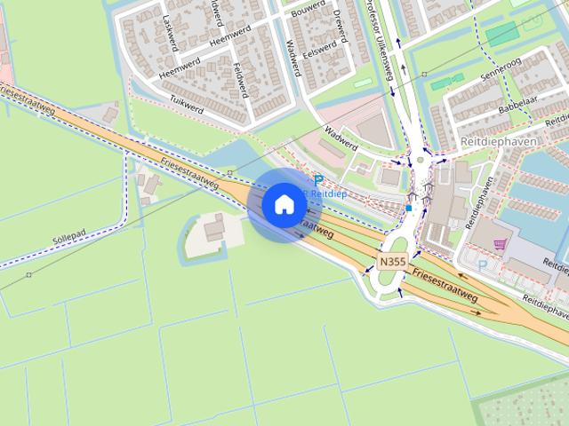 Tijdelijk appartement aan de Friesestraatweg, Groningen
