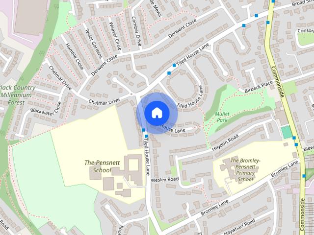 Tiled House Lane, Brierley Hill, West Midlands, DY5