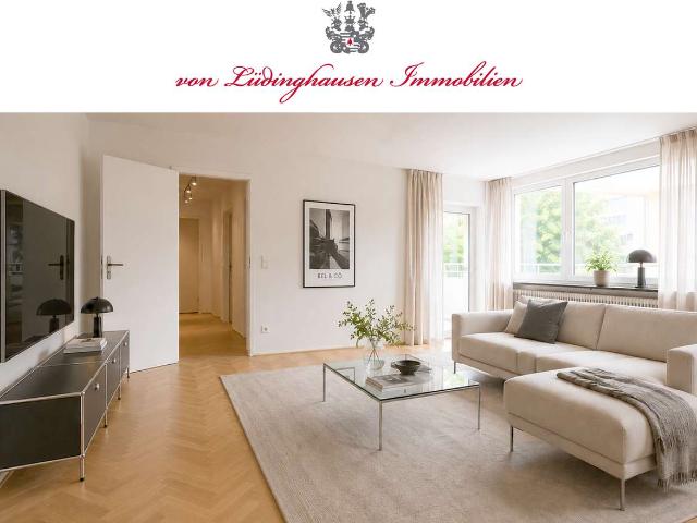 ‼️TIP TOP: Große, helle, leere 2 4 Zi ETW mit West Loggia, absolut ruhig und zentral in SCHWABING‼️