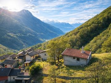 Melirolo, Kreis Giubiasco, Bezirk Bellinzona, Tessin
