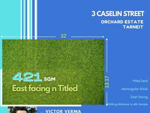 Title block of land in ORCHARD ESTATE TARNEIT