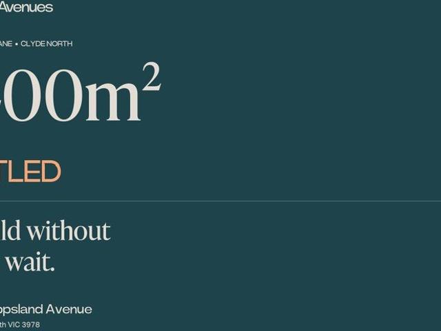 Titled 400m² in Smiths Lane Build Without the Wait
