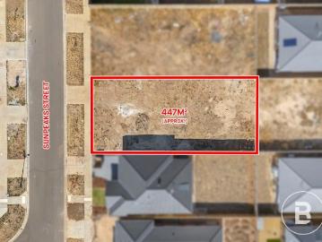 TITLED 448m2 BLOCK MINUTES TO DELACOMBE TOWN CENTRE