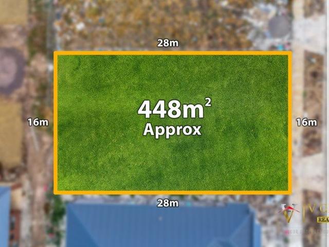 Titled 448m² Block North Facing 16m x 28m | Build Your Dream Home