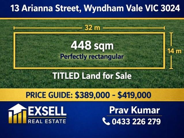 TITLED Land! Ready For Your Dream Property