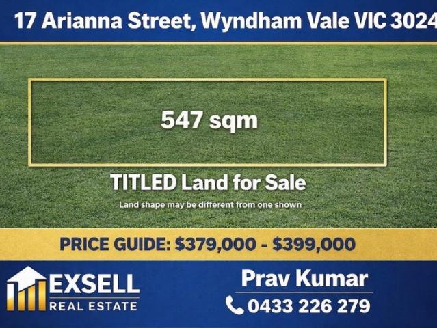 TITLED Land! Ready For Your Dream Property