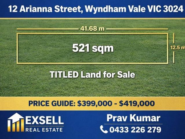 TITLED Land! Ready For Your Dream Property