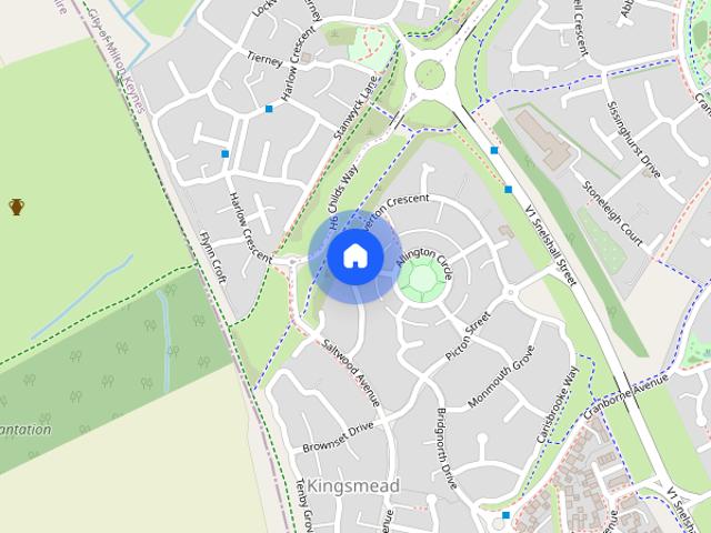 Tiverton Crescent, Kingsmead, Milton Keynes, MK4