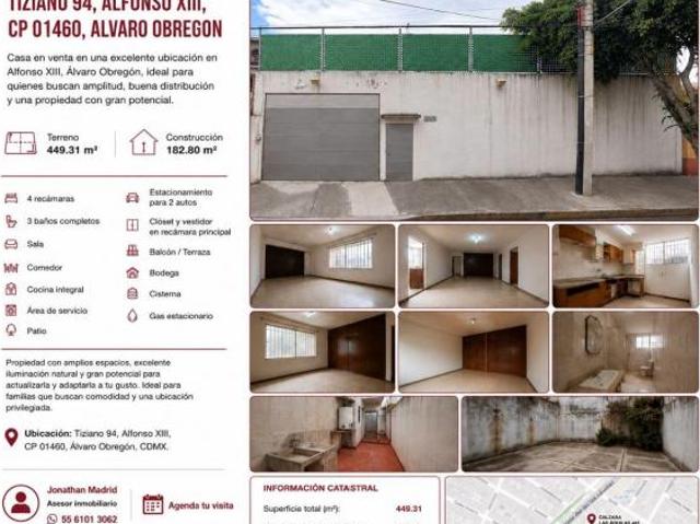CASA EN VENTA TIZIANO | ALFONSO XIII